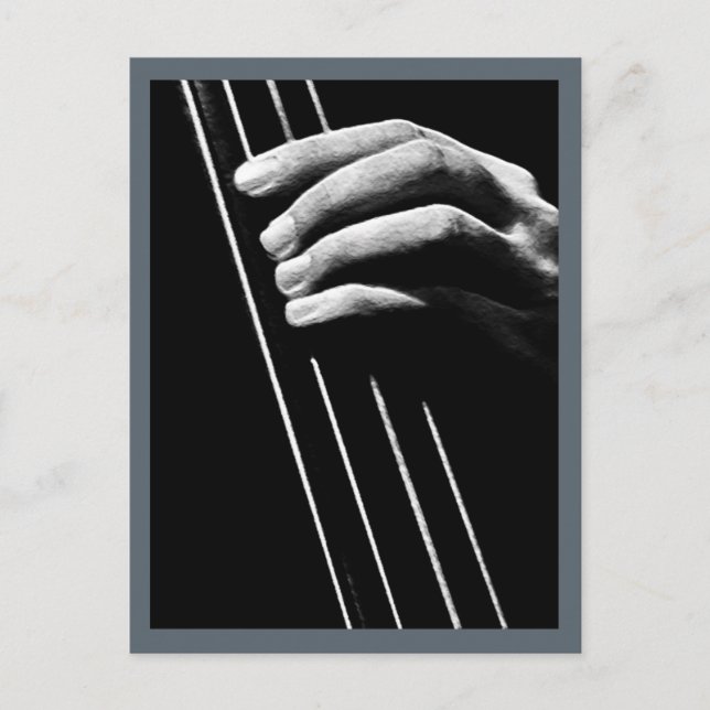 Bass Hand Postcard (Front)