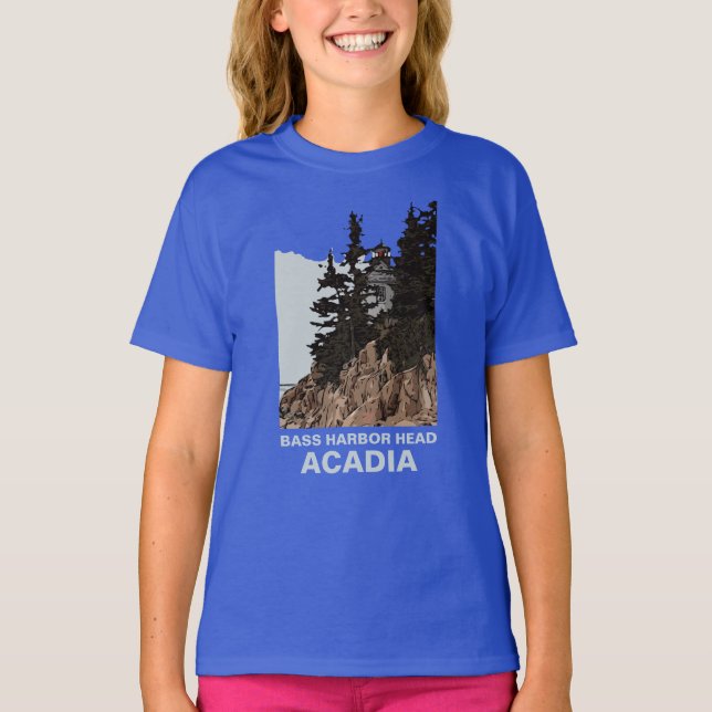 BASS HARBOR HEAD T-Shirt (Front)