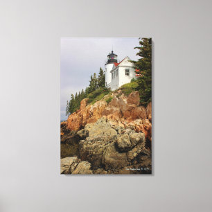 Bass Harbour Head Light Station Canvas Print