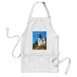 Bass Harbour Head Lighthouse, Maine Cooking Apron