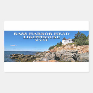 Bass Harbour Head Lighthouse, Maine Stickers