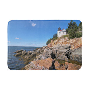 Bass Harbour Lighthouse, Maine Bath Mat