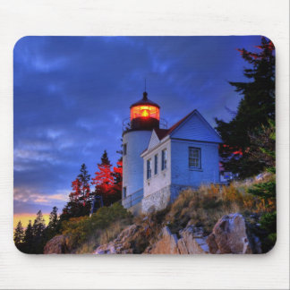Bass Harbour Lighthouse, Maine Mouse Pad