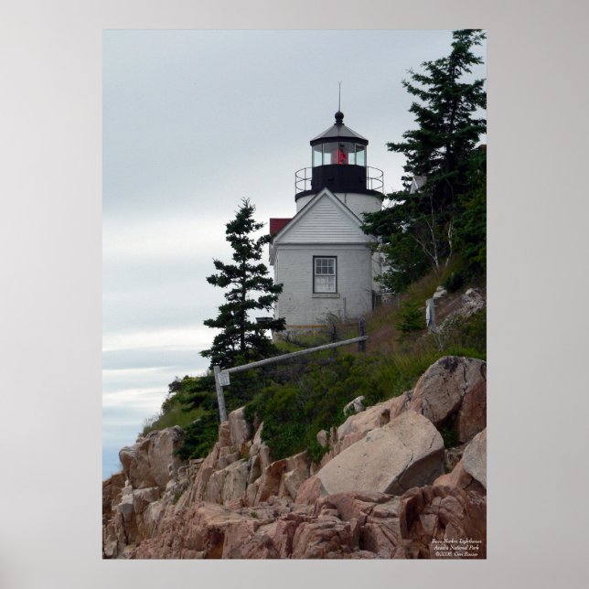 Bass Harbour Lighthouse Poster (Front)