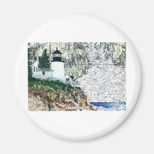 Bass Harbour Magnet