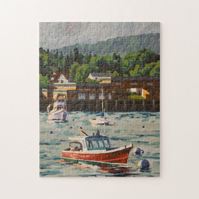 Bass Harbour, Maine Jigsaw Puzzle (Vertical)
