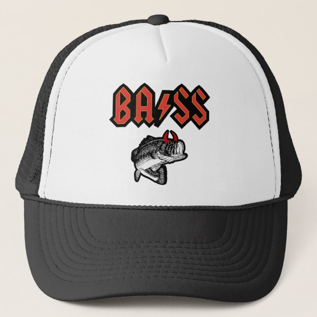 Bass (Horns) Trucker Hat (Front)