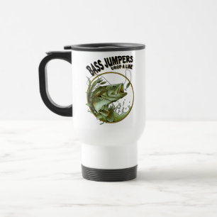 Bass Jumpers FIshing Travel Mug