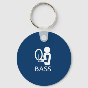 Bass Key Ring