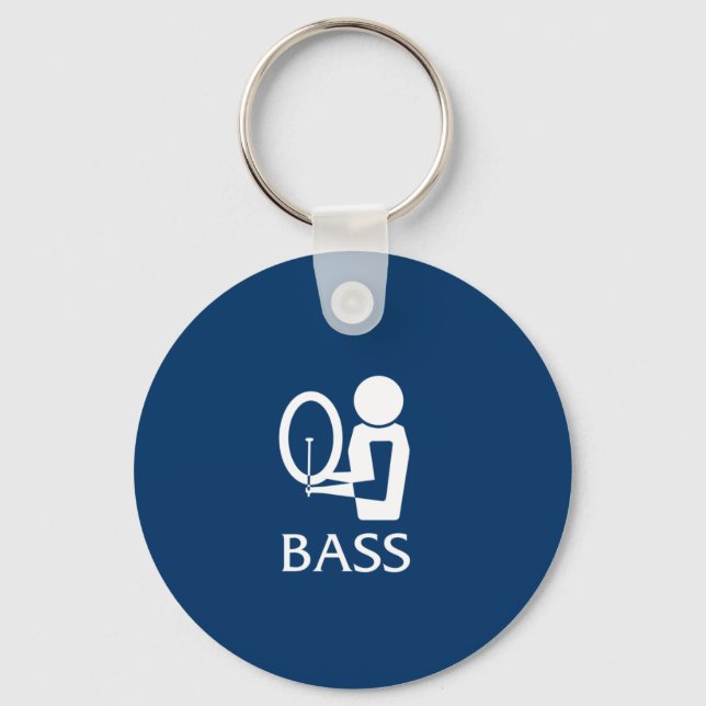 Bass Key Ring (Front)