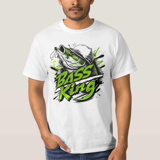 Bass King- Mens Tee (Front)