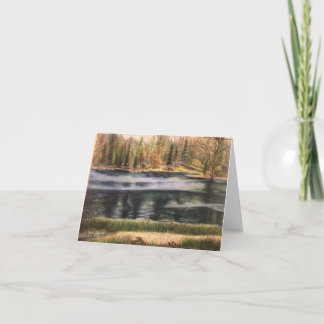 Bass Lake View Card