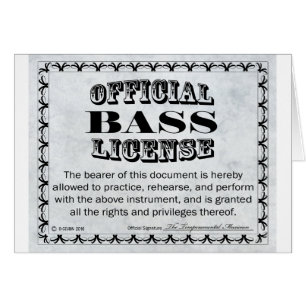 Bass License