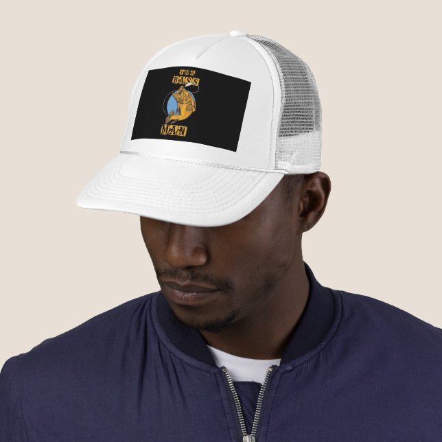 Bass Man Trucker Hat (In Situ)