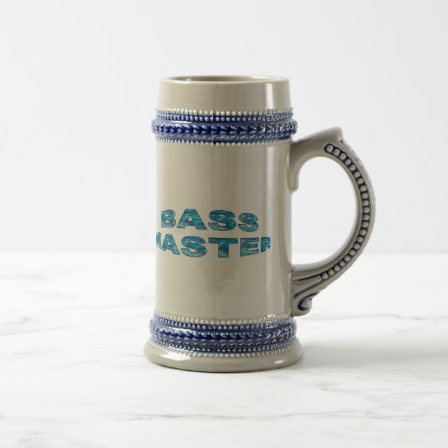 Bass Master Fishing Shirts Beer Stein (Right)