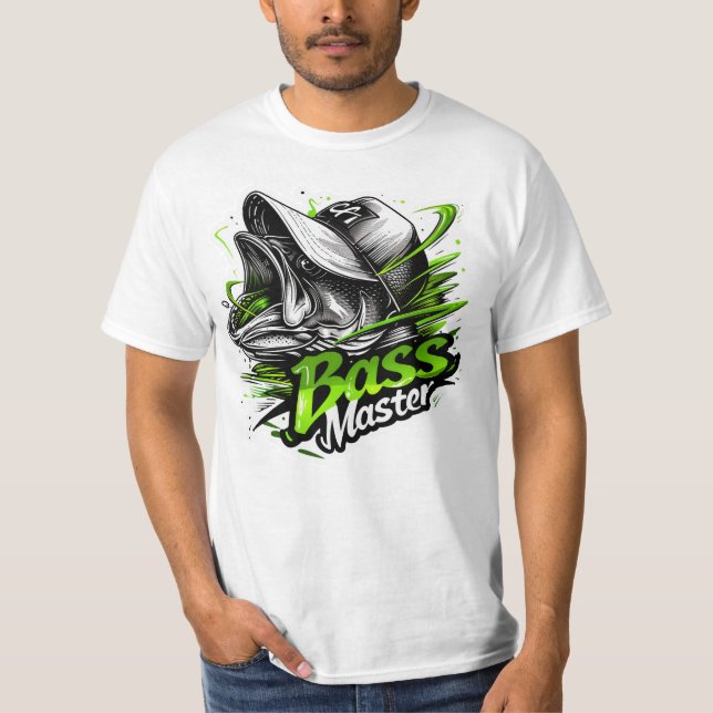 Bass Master- Mens Tee (Front)