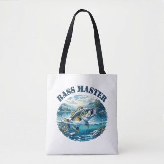 Bass Master Tote Bag