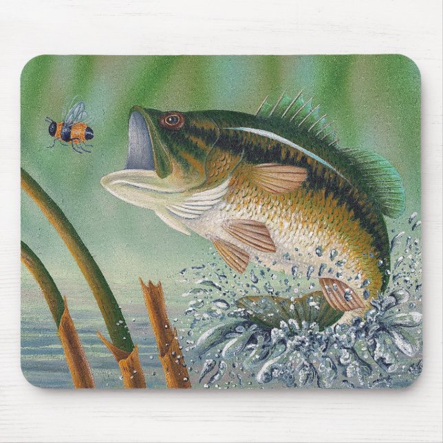 bass mouse pad (Front)