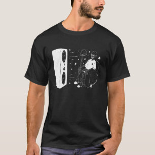 Bass Music Skeleton Music T-Shirt