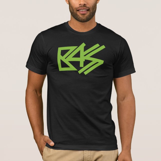 BASS (neon green) T-Shirt (Front)