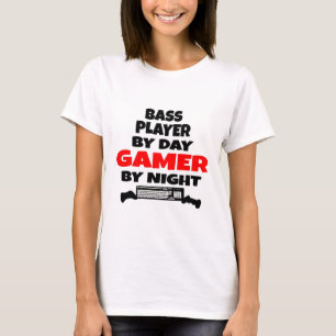 Bass Player Gamer T-Shirt