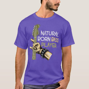 Bass Player Gift Musical Instrument Music Bass T-Shirt