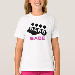 Bass Player Girl T-Shirt