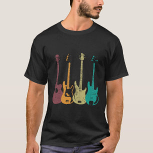 Bass Player Men For Bass Guitar Player Bassist Wb8 T-Shirt