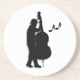 Bass Player Musician  Coaster