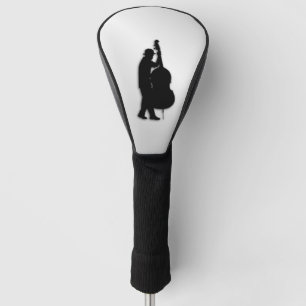 Bass Player Silver Golf Head Cover