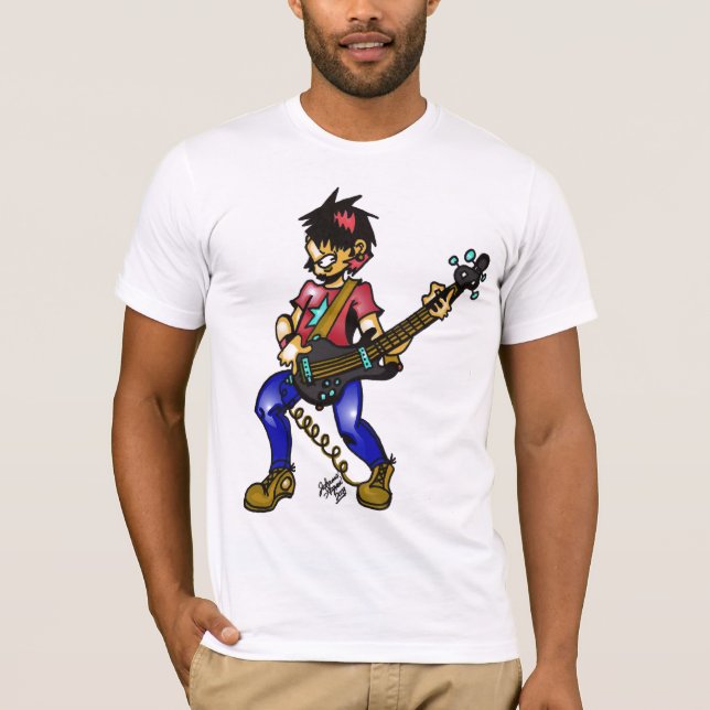 bass player T-Shirt (Front)