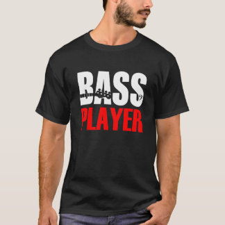 Bass Player T-Shirt Black