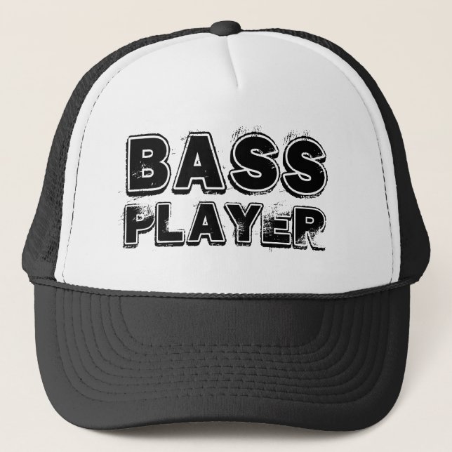 BASS PLAYER TRUCKER HAT (Front)