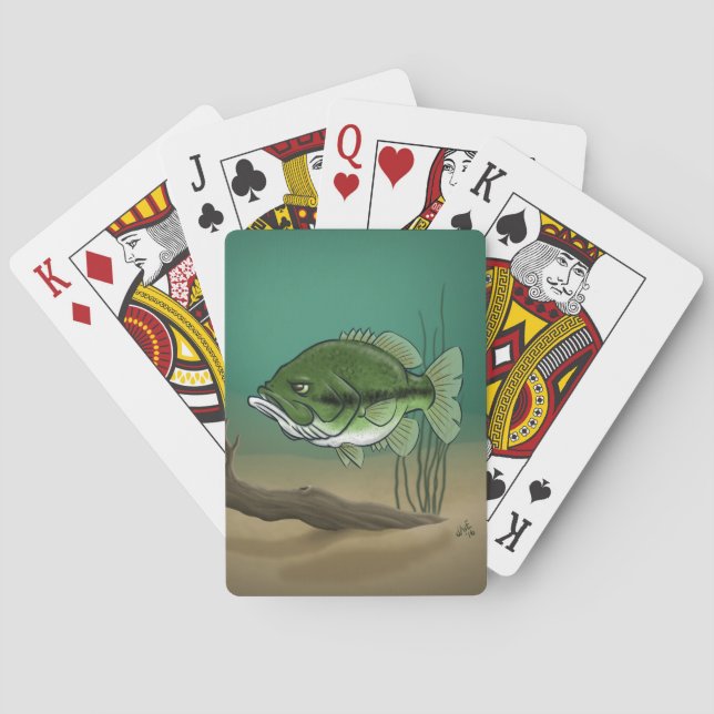 Bass Playing Cards (Back)