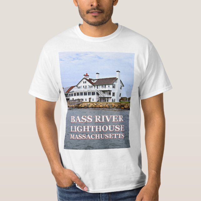 Bass River Lighthouse, Massachusetts T-Shirt (Front)