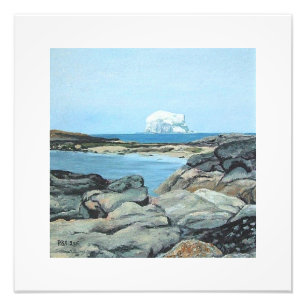 Bass Rock from North Berwick, Scotland. Photo Print