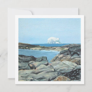 Bass Rock, North Berwick, Scotland fine art Holiday Card