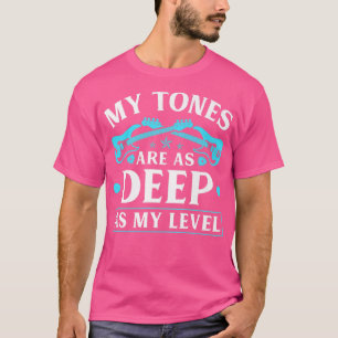 Bass Tones As Deep, Electric Bass Guitar Players P T-Shirt