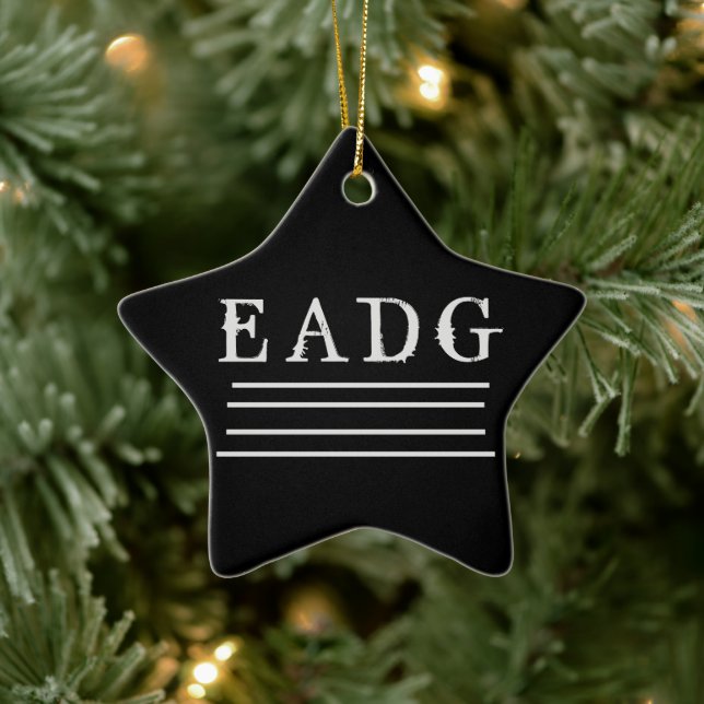 Bass Tuned Ceramic Tree Decoration (Tree)