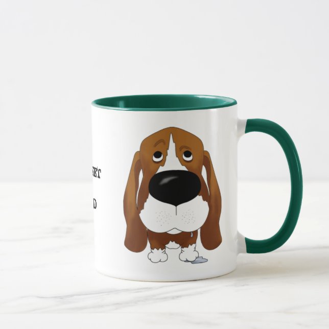 Basset Dad Mug (Right)