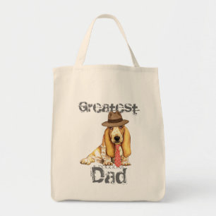 Basset Dad Tote Bag
