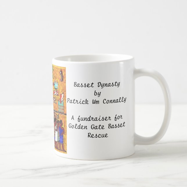 Basset Dynasty Mug (Right)