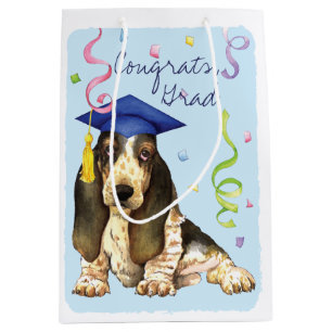 Basset Graduate Medium Gift Bag