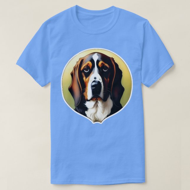 basset hound 1 T-Shirt (Design Front)