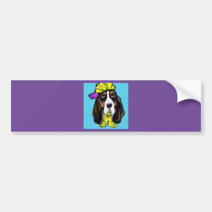 Basset Hound Bumper Sticker