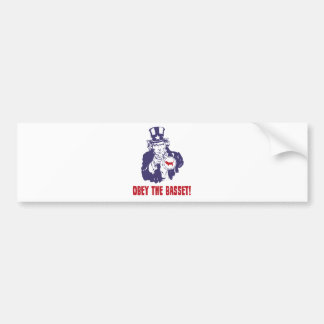 Basset Hound Bumper Sticker