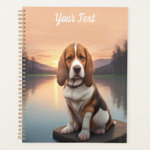 Basset Hound by Lake Planner