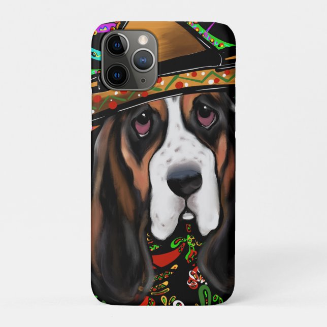 BASSET HOUND Case-Mate iPhone CASE (Back)