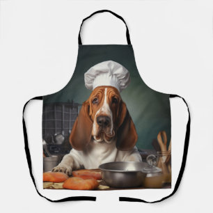 Basset Hound Chef Cooking Apron