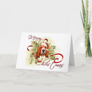 Basset Hound Christmas Cards